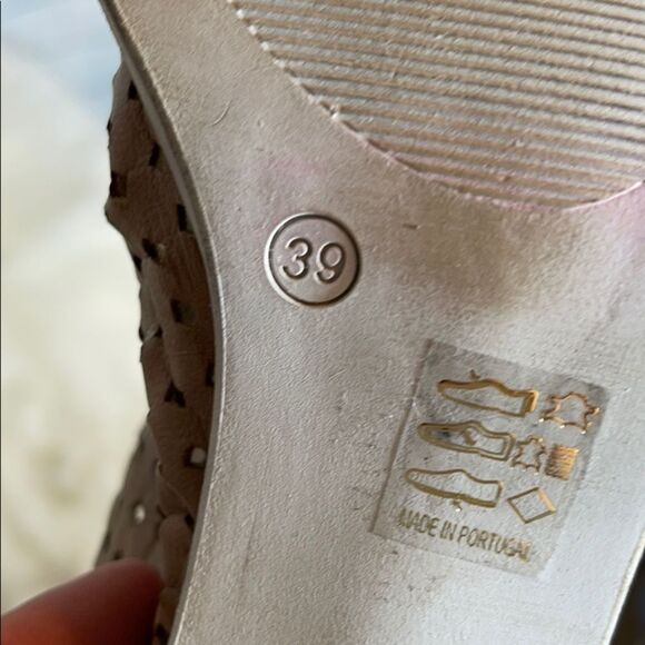 Unity In Diversity Freita Ruched Sandals Sz 39/9 - Picture 5 of 6